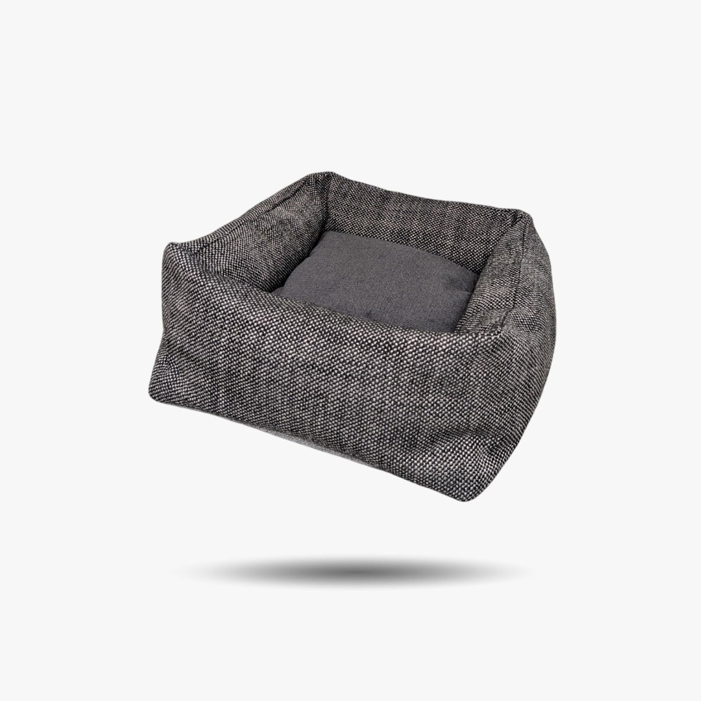 Extra soft black pet bed