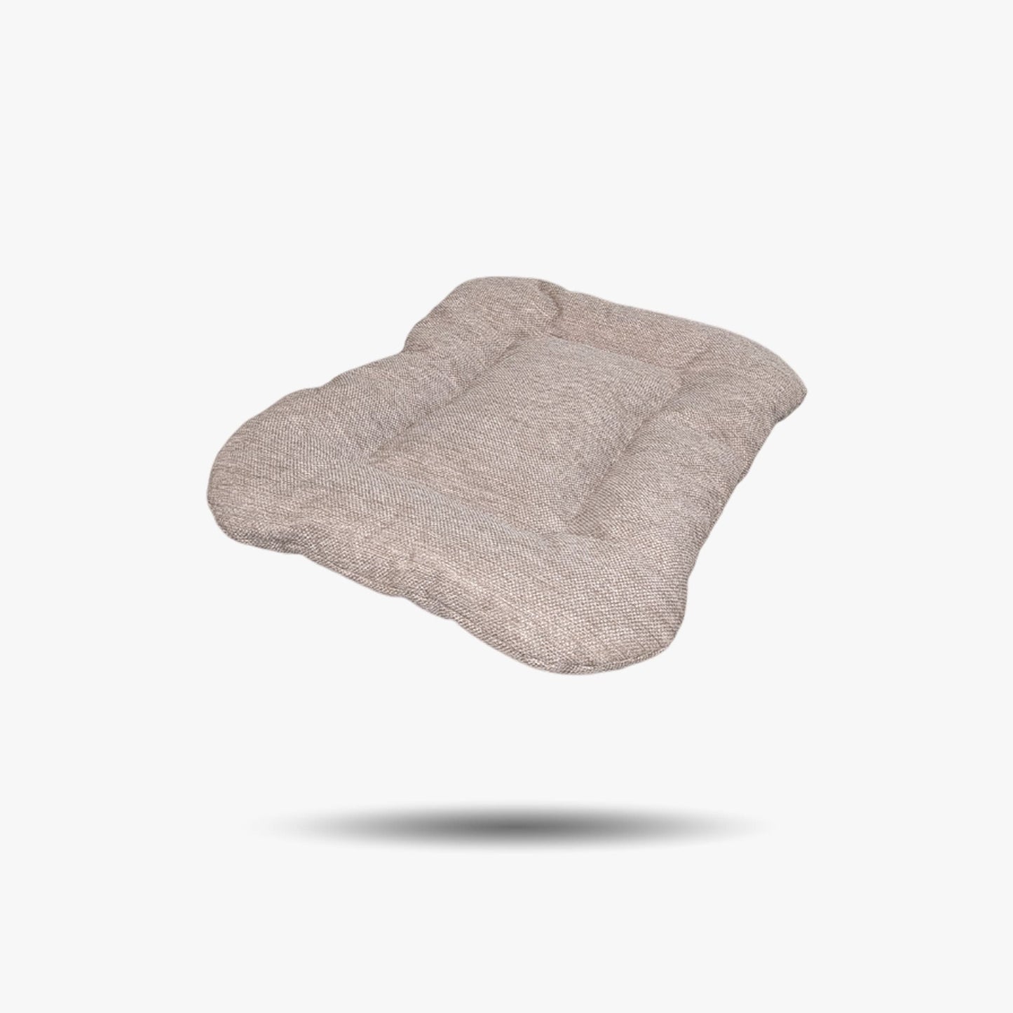 Sustainable beige pet bed