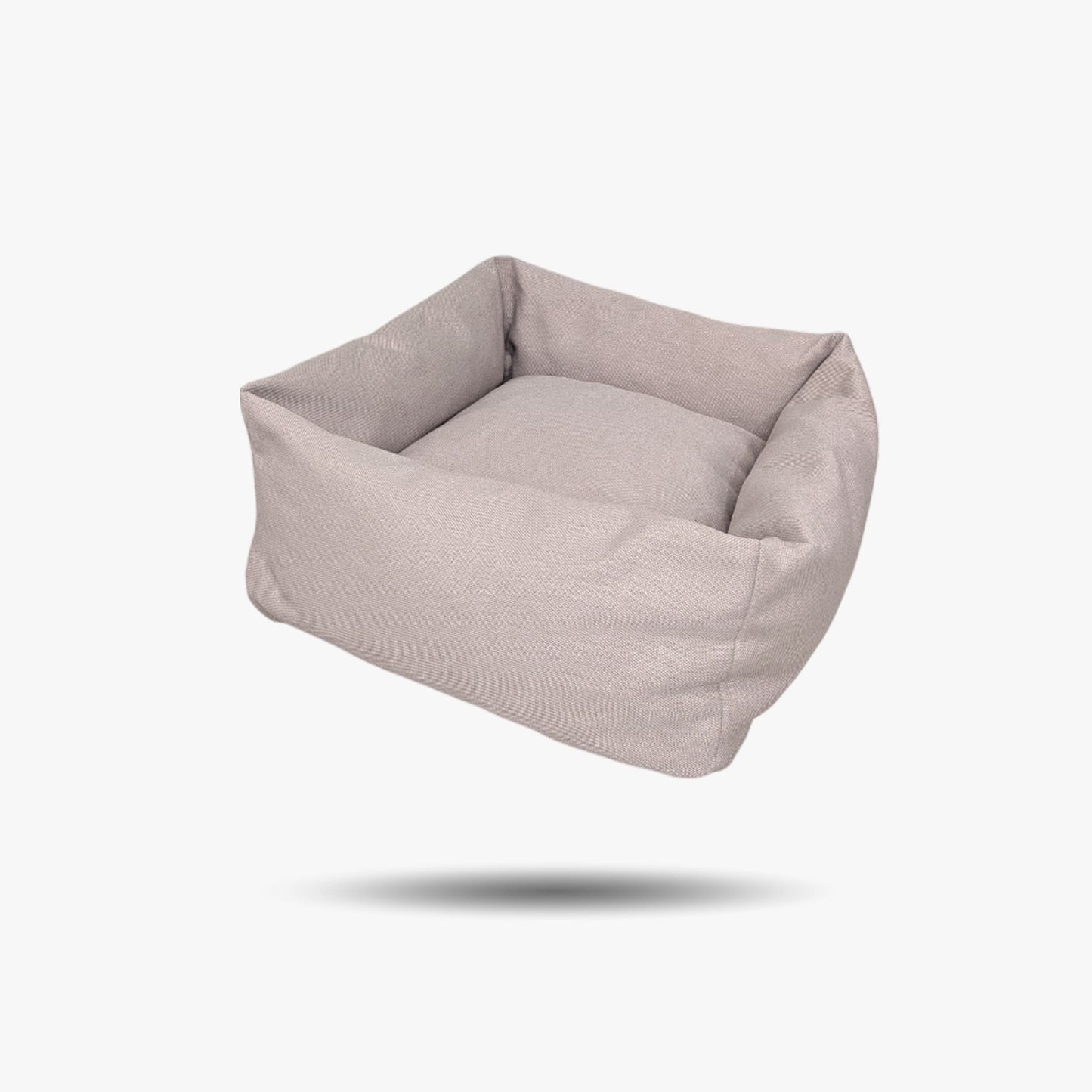 Extra soft beige pet bed