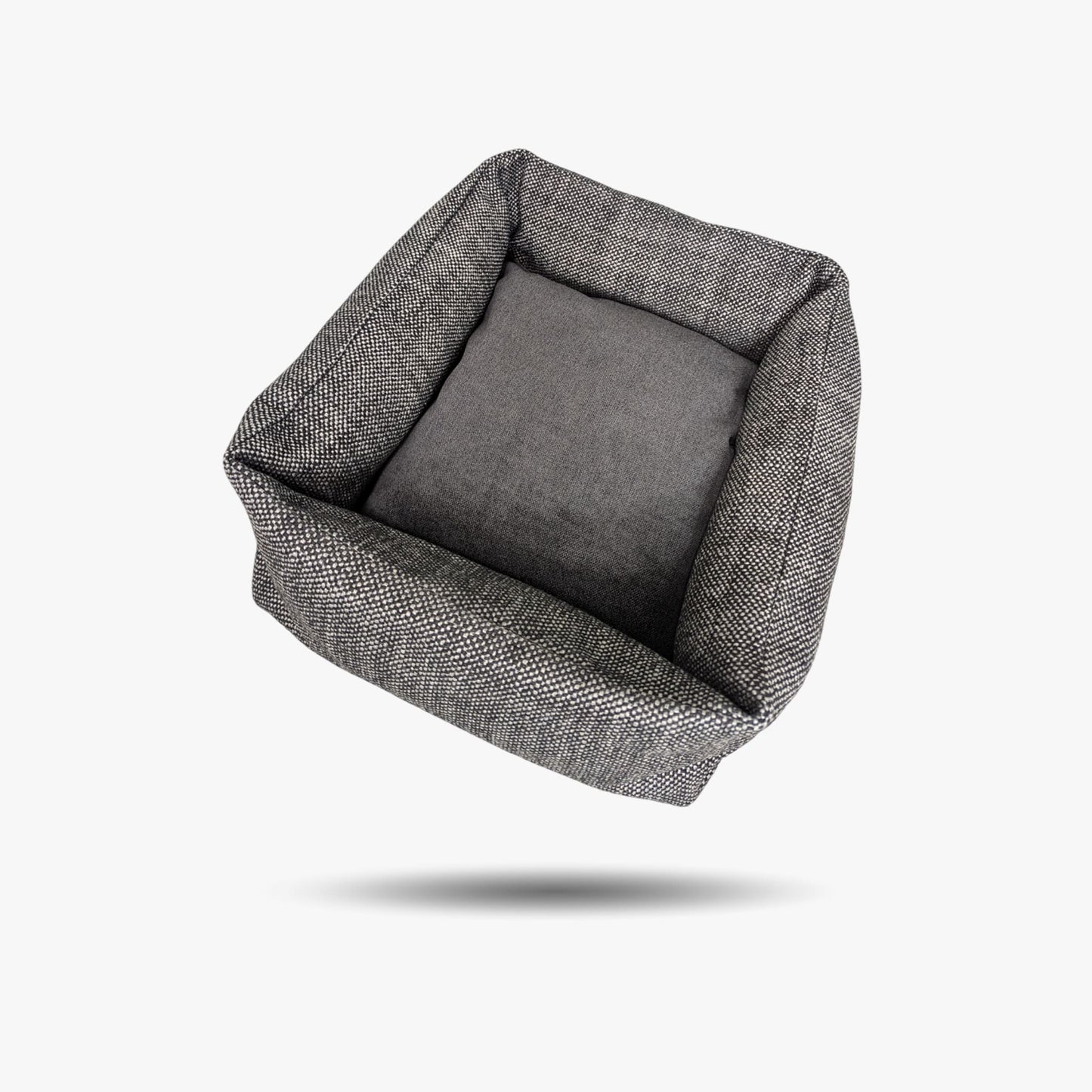 Extra soft black pet bed