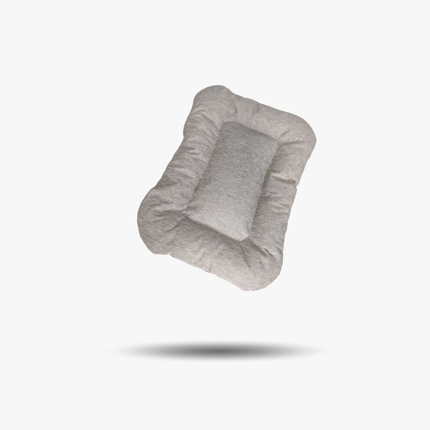 Sustainable beige pet bed