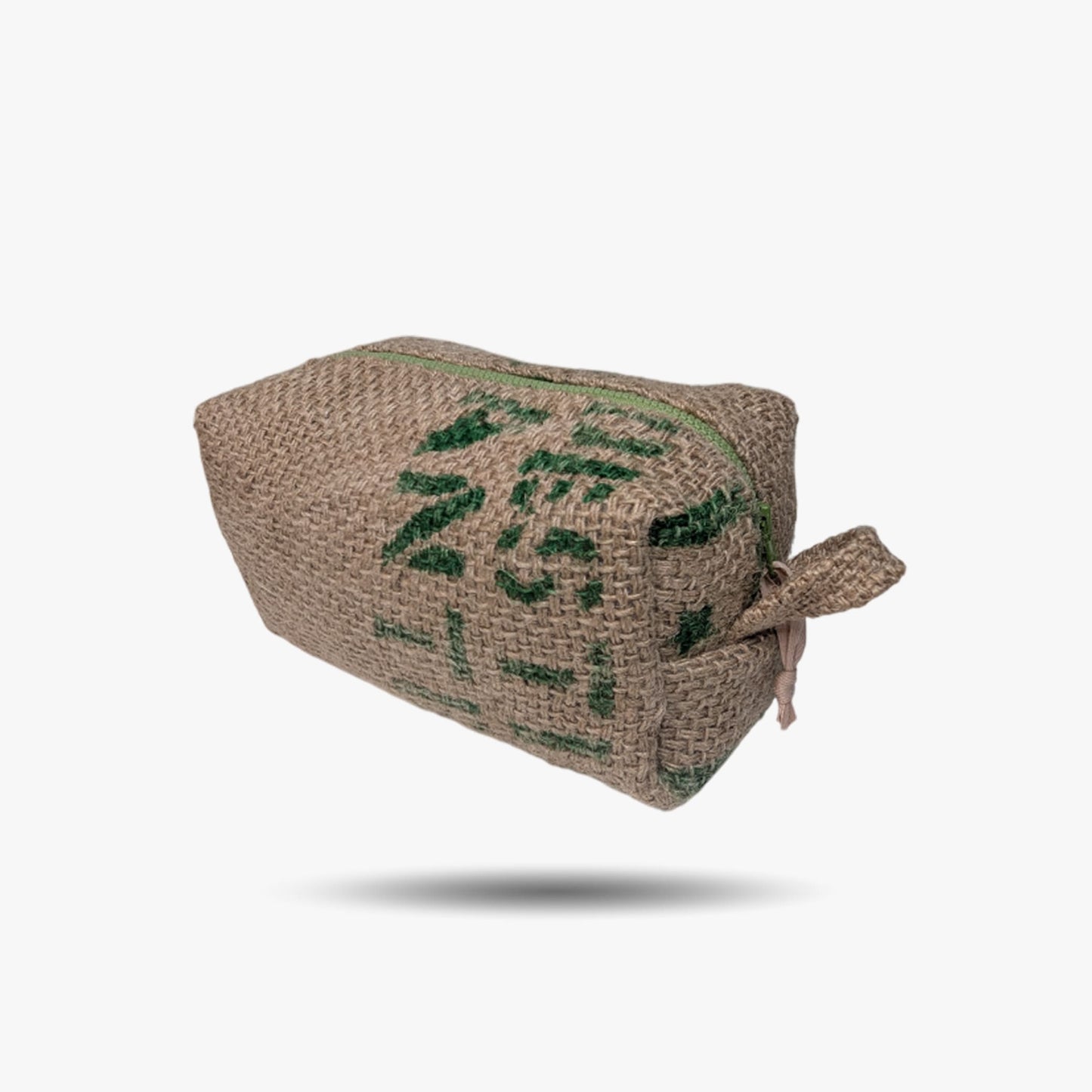 Udržitelná velká kosmetická taška Coffee Lovers - zelená