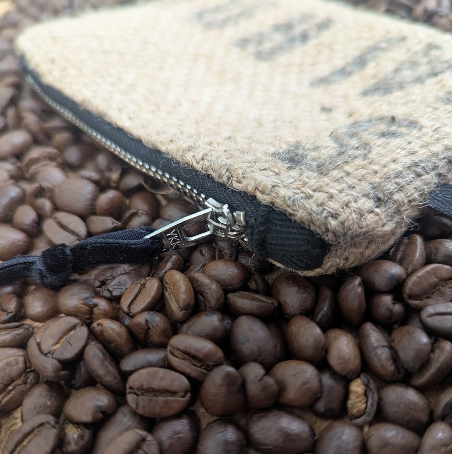 Udržitelná peněženka Coffee Lovers - černá